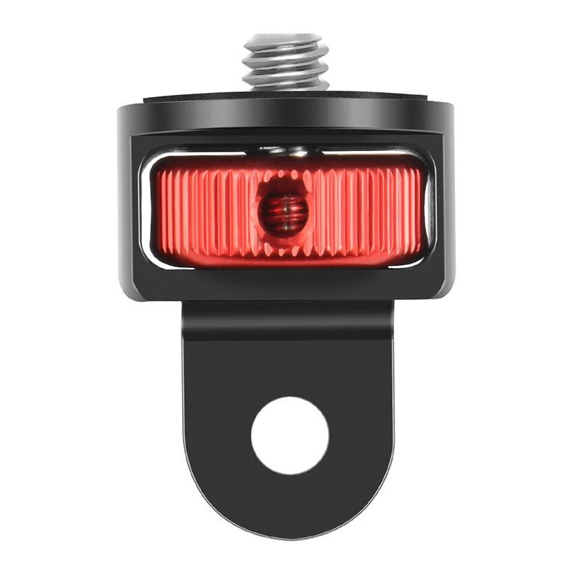 Universal Tripod Adapter for Action Cameras - 1 / 4 Inch Screw - Red 13
