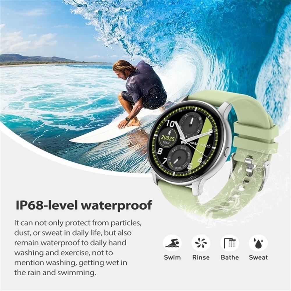 Smart Watch With Heart Rate And Blood Pressure Monitoring - Pink 9
