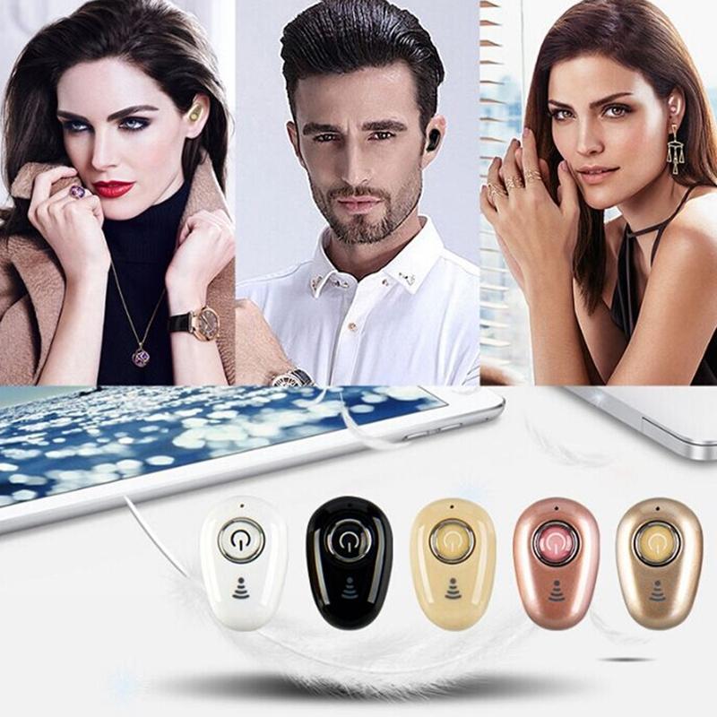 Mini Bluetooth Earbuds with Mic for All Phones - S650 Sport - White 9