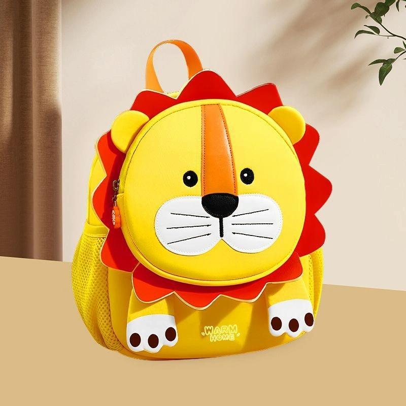 Secure Kids Backpack - Anti-lost Design - Sunshine Lion 10