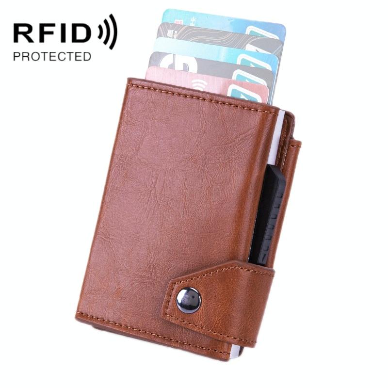 Rfid-protected Aluminum Coin Purse - Secure & Stylish - Carbon Fiber Black 11