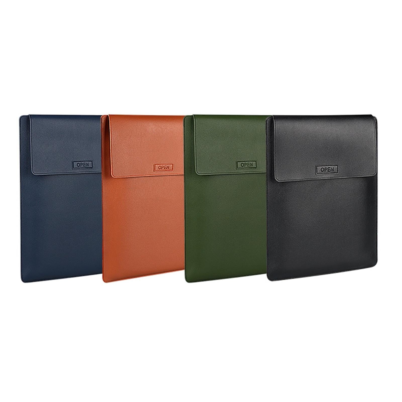 3-in-1 Multifunctional Laptop Bag - Fits 13.3 Inch - Pu Material - Armygreen 3