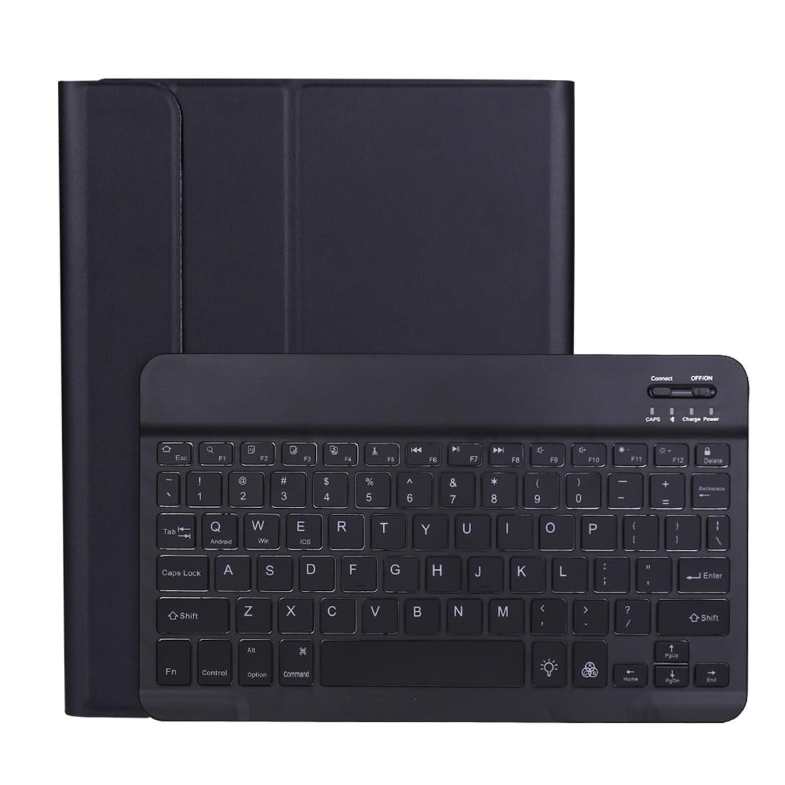 Detachable Bluetooth Keyboard Case For Ipad Pro 11 With Backlight & Pen Slot - Dark Blue