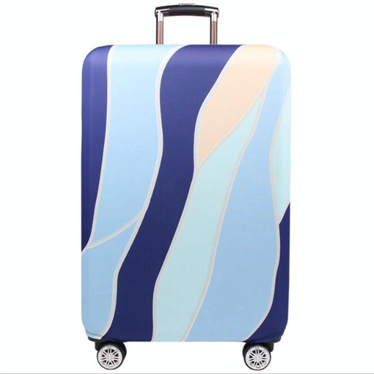 22-24 Inch Travel Suitcase Dust Covers - Elastic & Abrasion-resistant - Pink Ripple 9