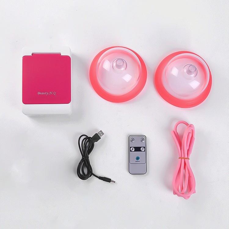 Portable Electric Chest Massager Usb Charging Remote Control - D Cup 3