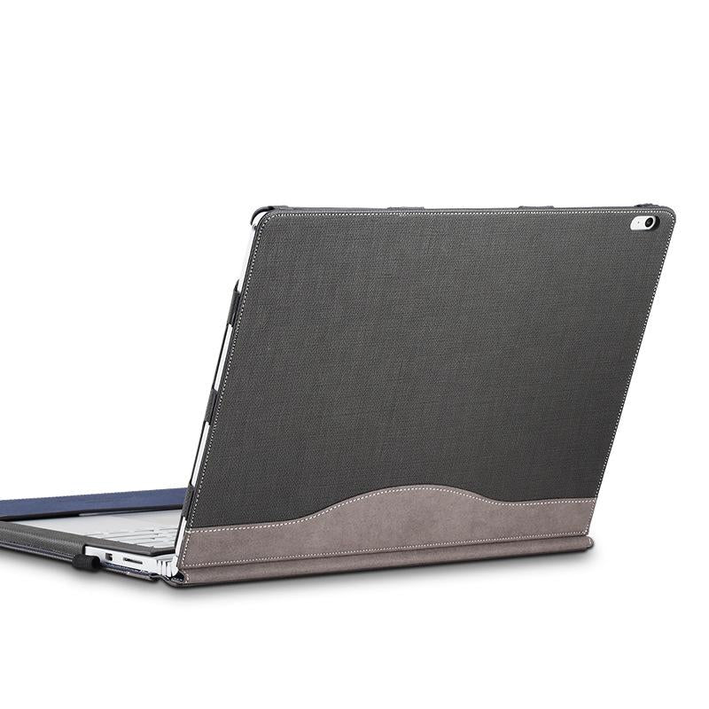 13.5 Inch Protective Sleeve for Microsoft Surface Book 2 in Pu Leather - Deep Blue 8