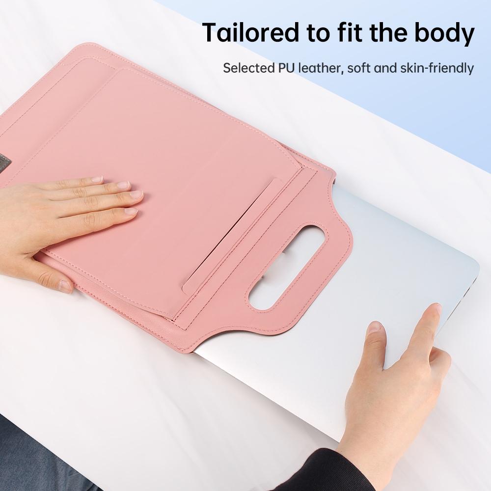 Versatile Laptop Bag with Mouse Pad Stand - Red 5