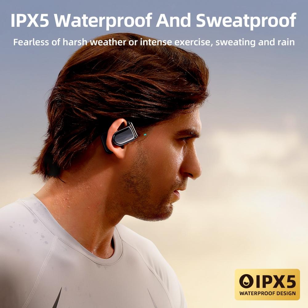 Waterproof True Wireless Noise-cancelling Bluetooth Earbuds - Dark Blue 11