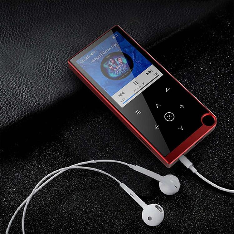 2.4 Inch Touch Mp4 / Mp3 Player 16Gb Memory Bluetooth E Book Alarm Timer - Silver Grey 5