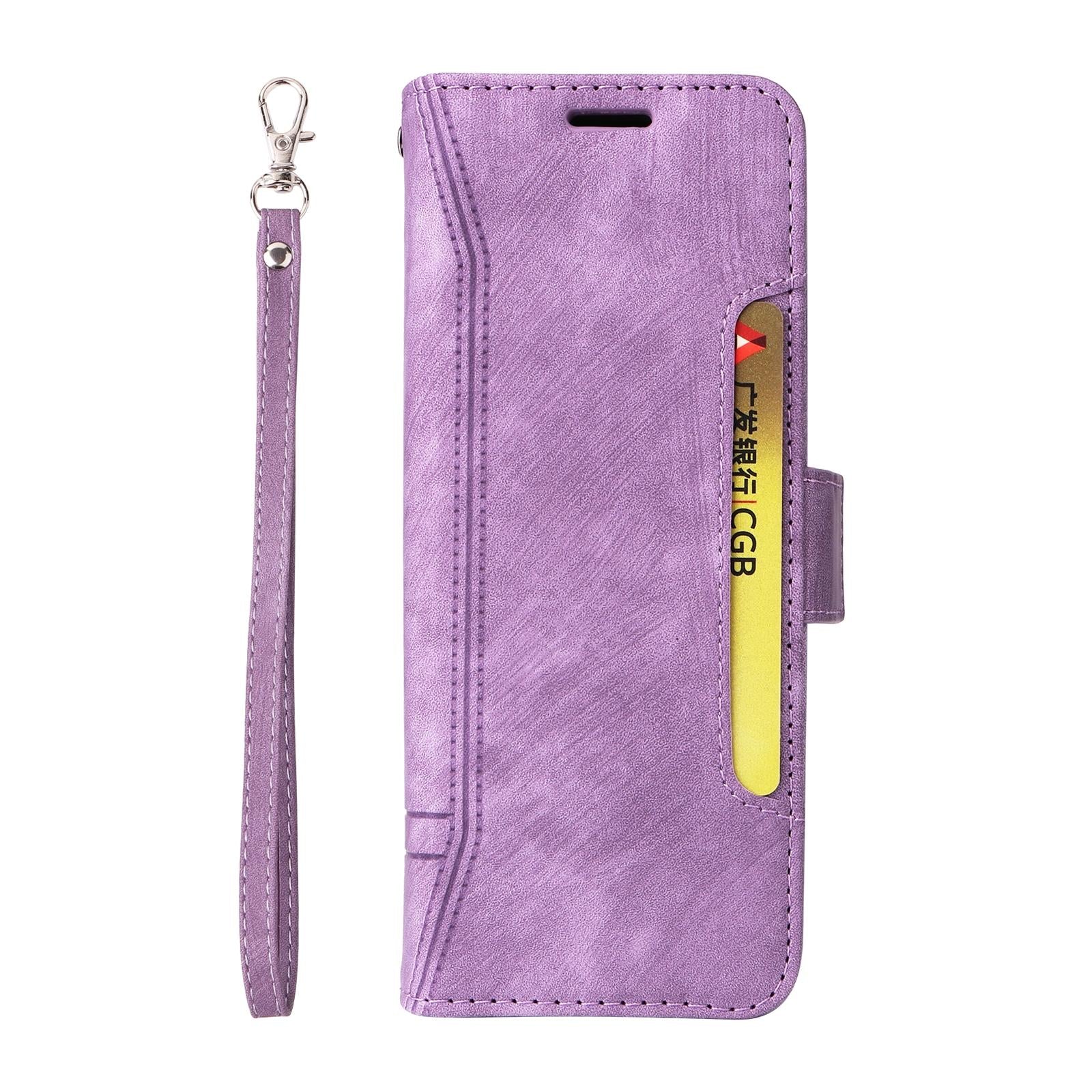 For Samsung Galaxy Z Fold4 5G Leather Dual Buckle Phone Case - Green 3