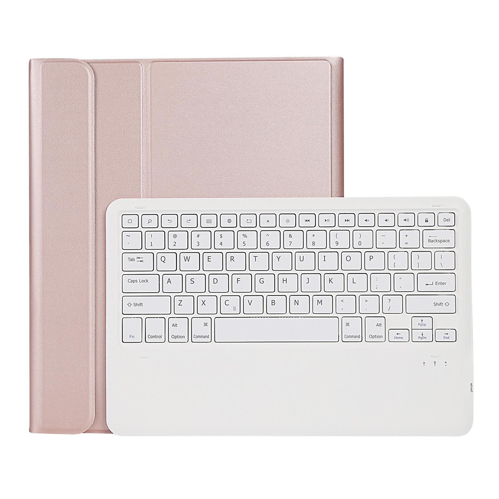 Ultra-Thin Detachable Bluetooth Keyboard Leather Case For Ipad Pro 12.9 2018 With Pen Slot - Dark Blue 9