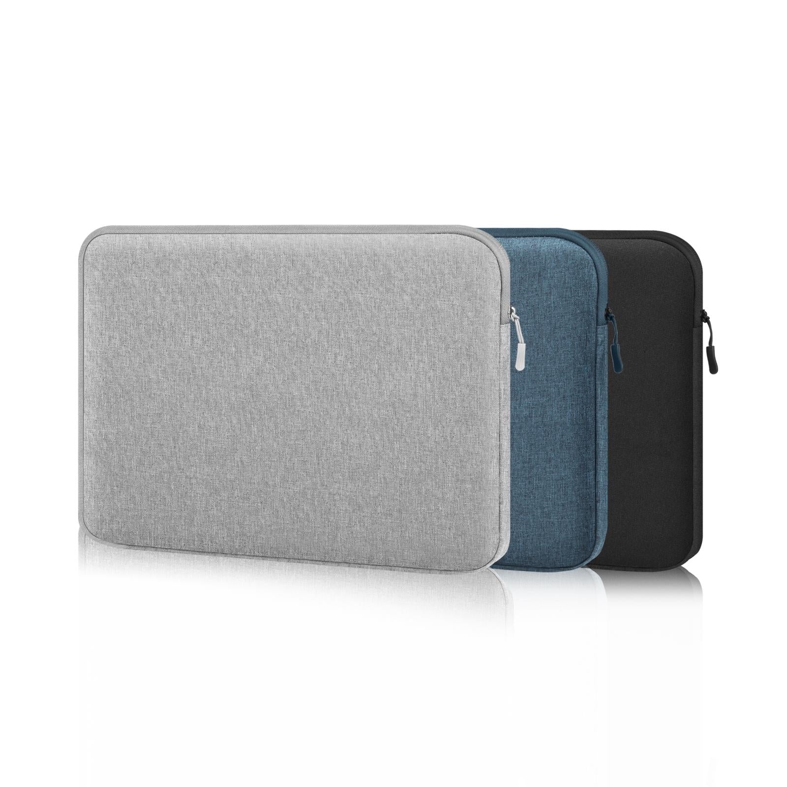 15-16.7 Inch Laptop Briefcase Bag with Zipper for 16 Inch Sleeve - Dark Blue 8