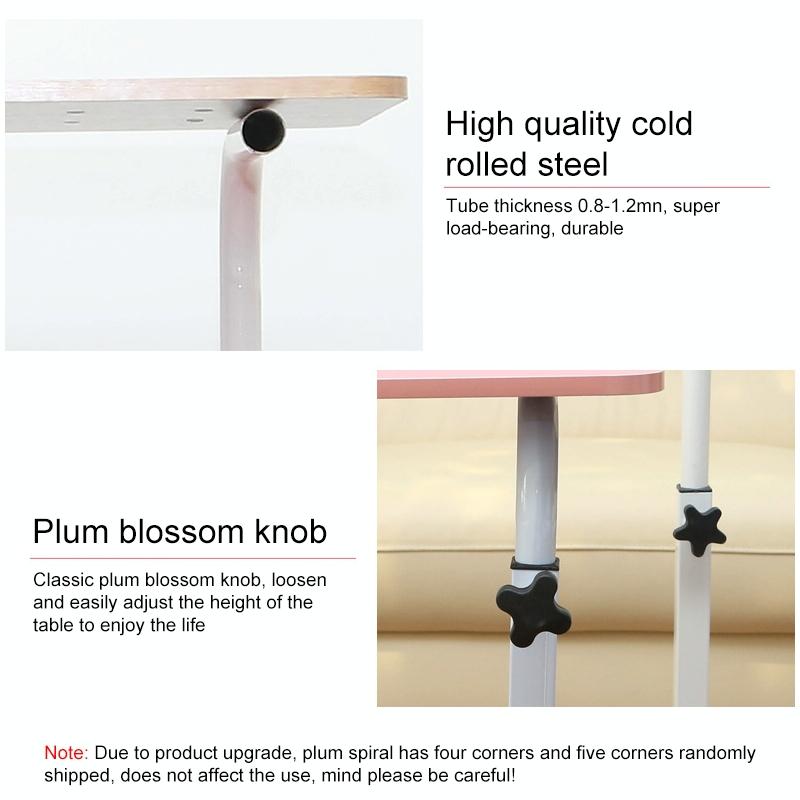 Portable Wood Laptop Desk - Removable & Bedside - Hc0227D 6