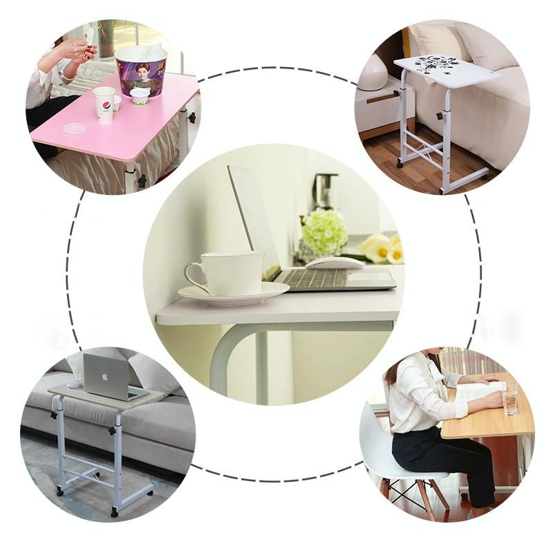 Portable Wood Laptop Desk - Removable & Bedside - Hc0227D 9