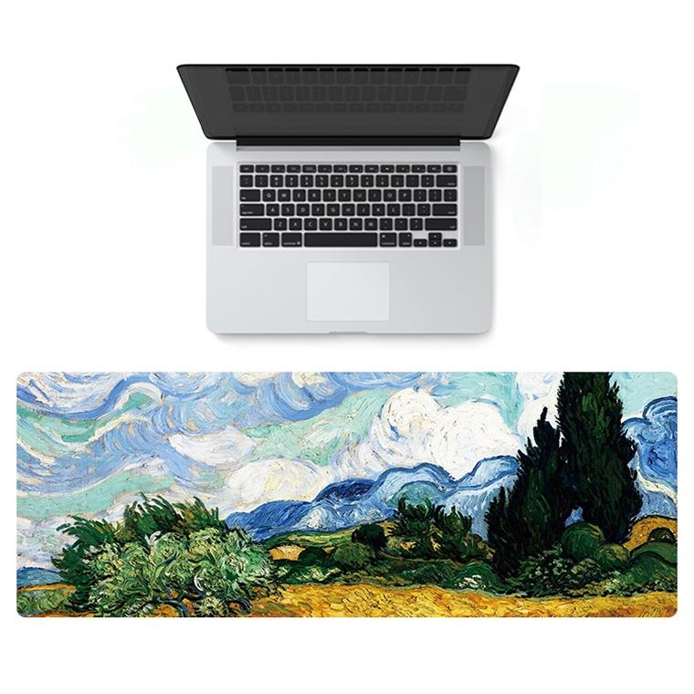 Large Desk Mouse Pad For Oil Painting - Carriage 8