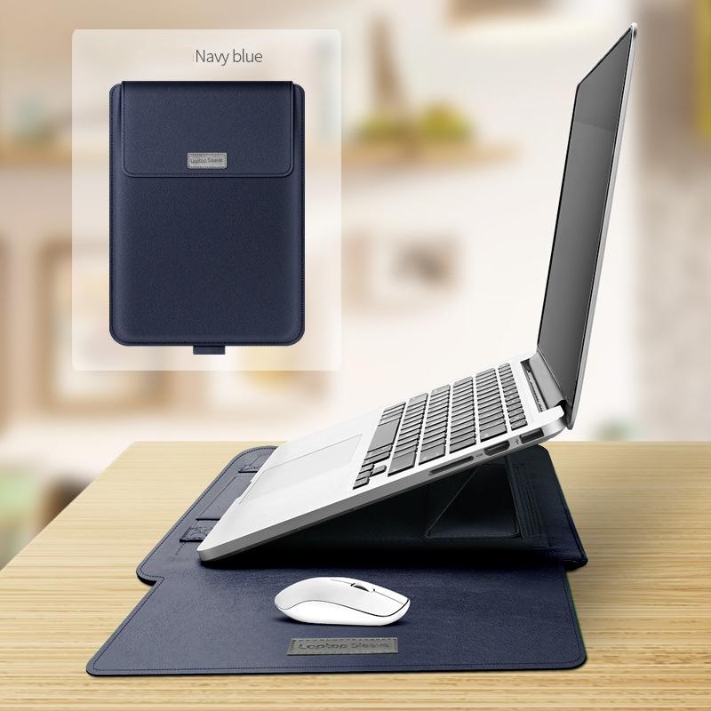 11 / 12 Inch 4-in-1 Computer Bracket Liner and Storage Bag - Gray 11