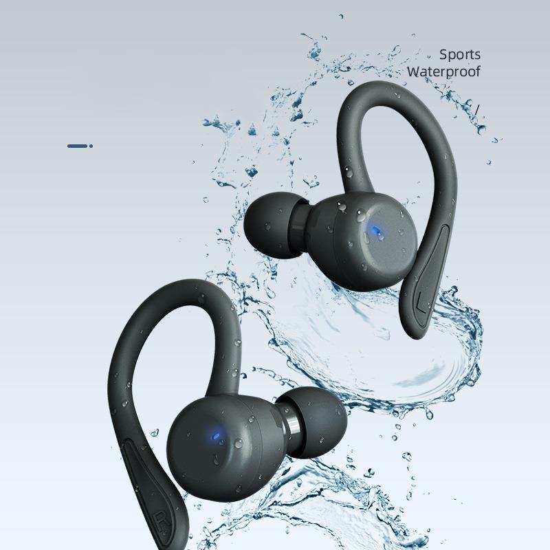 Waterproof t & g T40 Tws Bluetooth Earphones with Charging Box - White 8