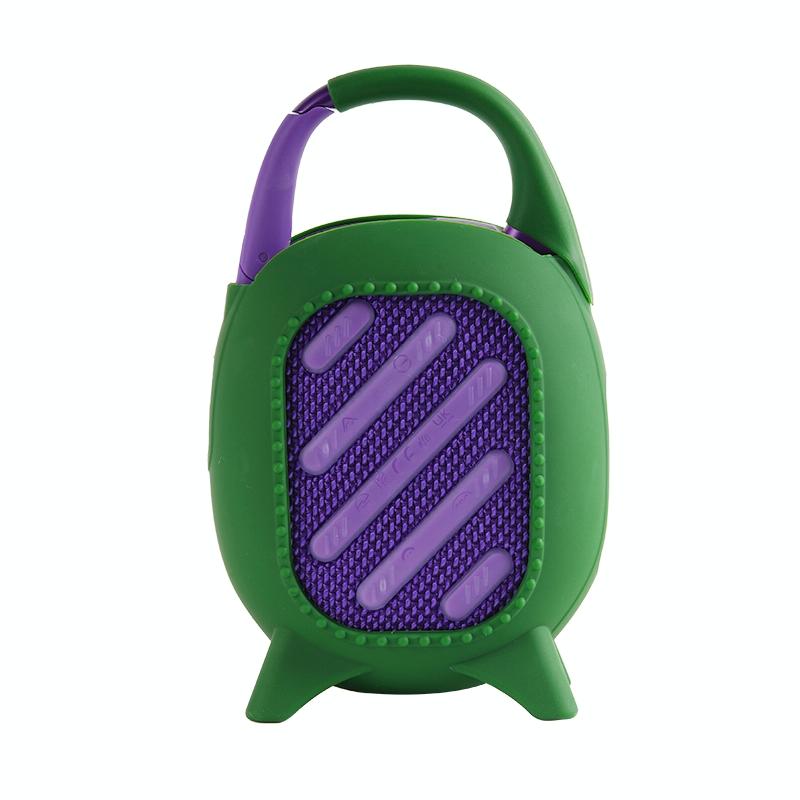 Soft Silicone Protective Case for Jbl Clip 5 Portable Speaker - Blue 4