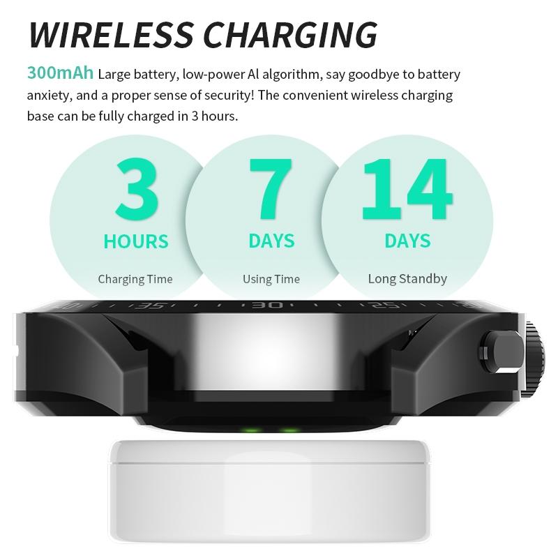 1.39 Inch Ip67 Waterproof Health Monitoring Bluetooth Call Smart Watch With Nfc Payment - Green 12