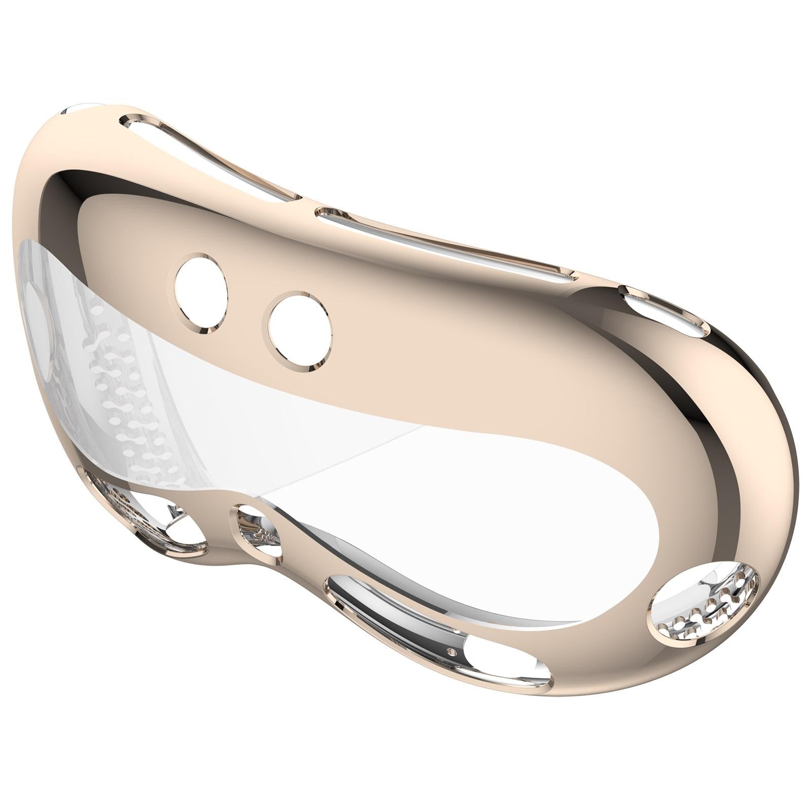 Vr Case for Apple Vision Pro - Electroplated Tpu - Transparent 15