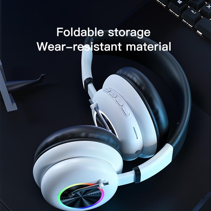 Foldable Wireless Headset With Mic Ke-29 - Green 6