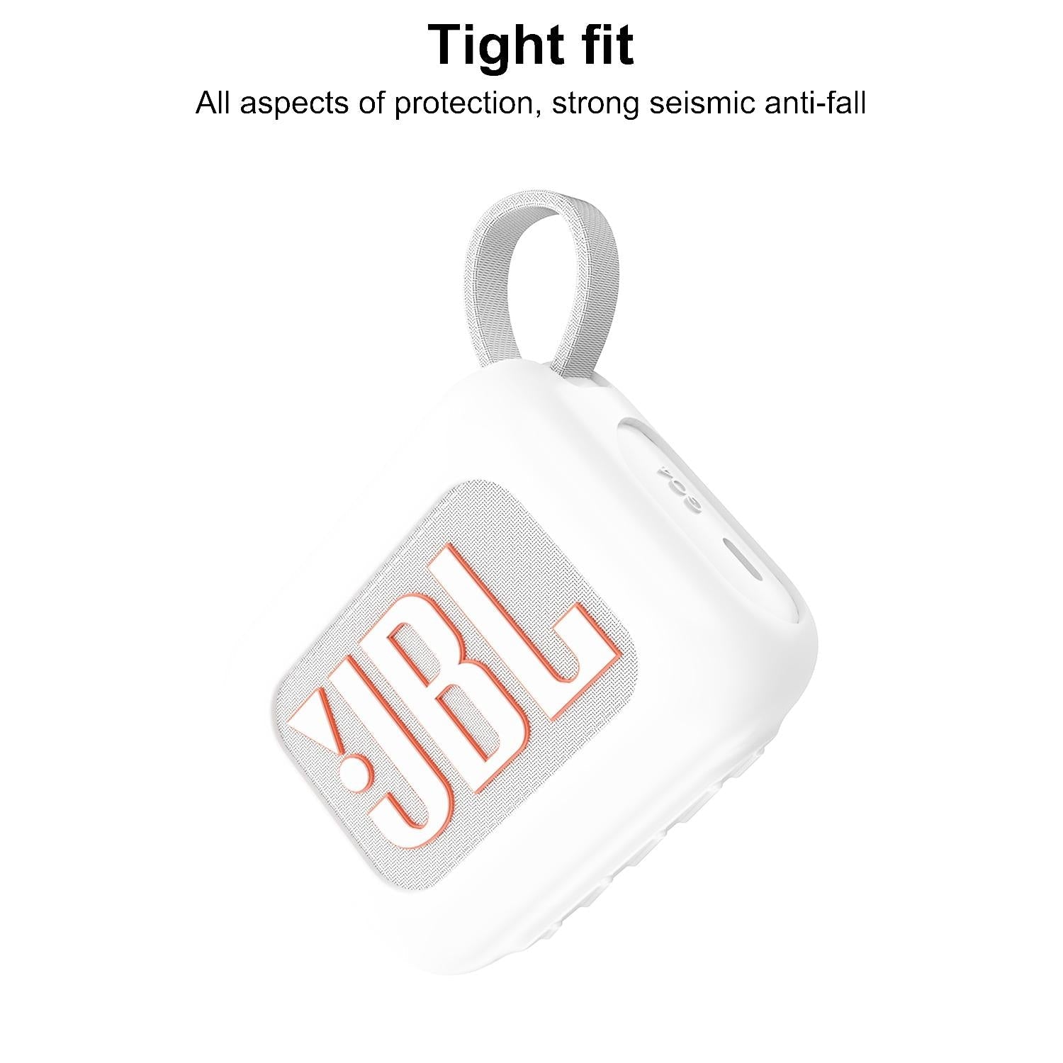 Silicone Protective Case for Jbl Go 4 Bluetooth Speaker - Blue 4