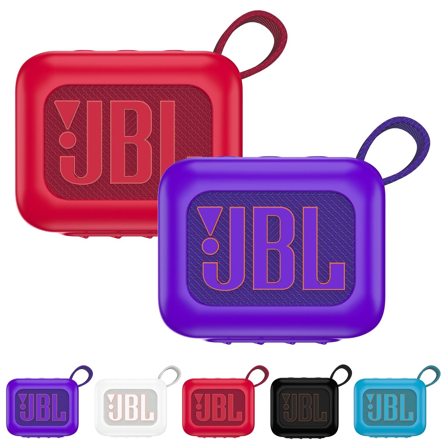Silicone Protective Case for Jbl Go 4 Bluetooth Speaker - Blue 8