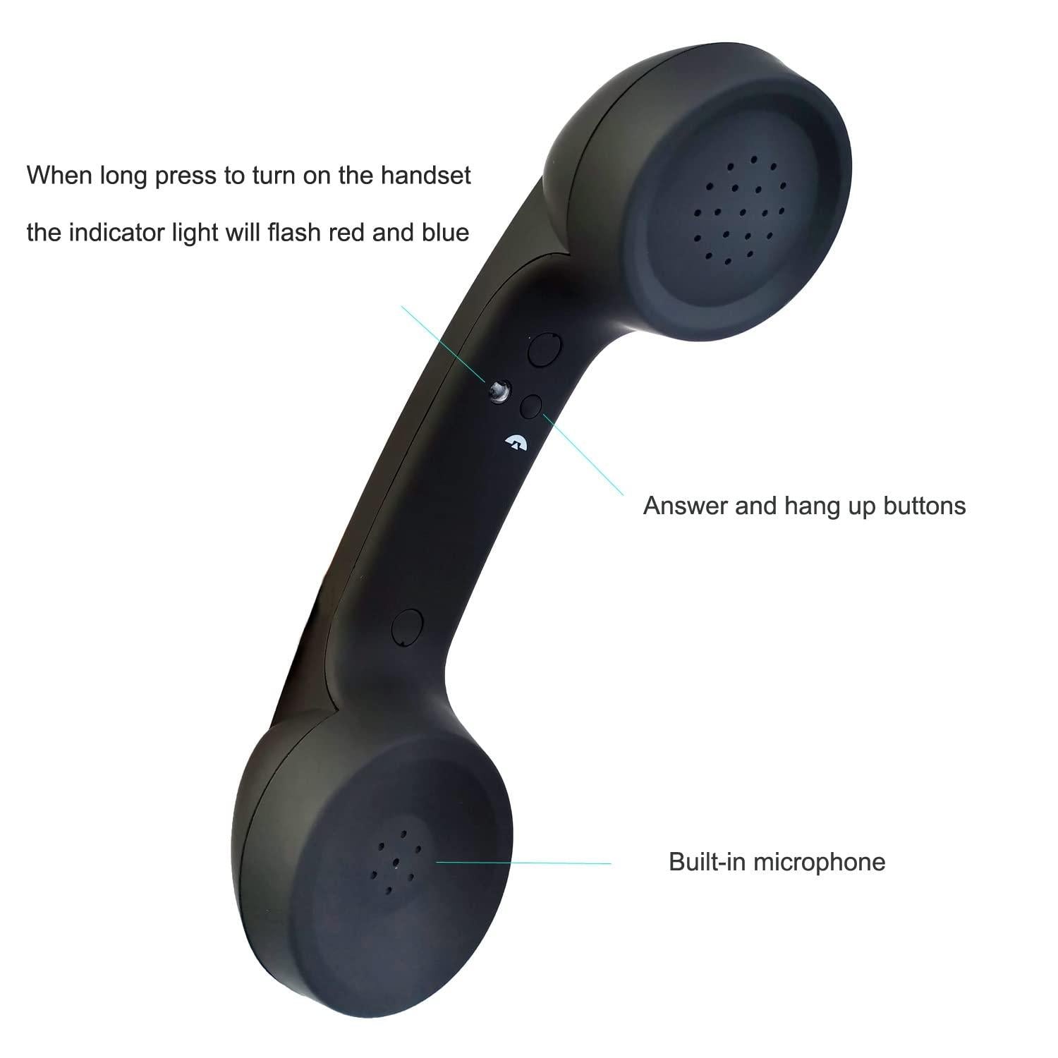 Retro Bluetooth Wireless Microphone for Mobile Phones - Red 5