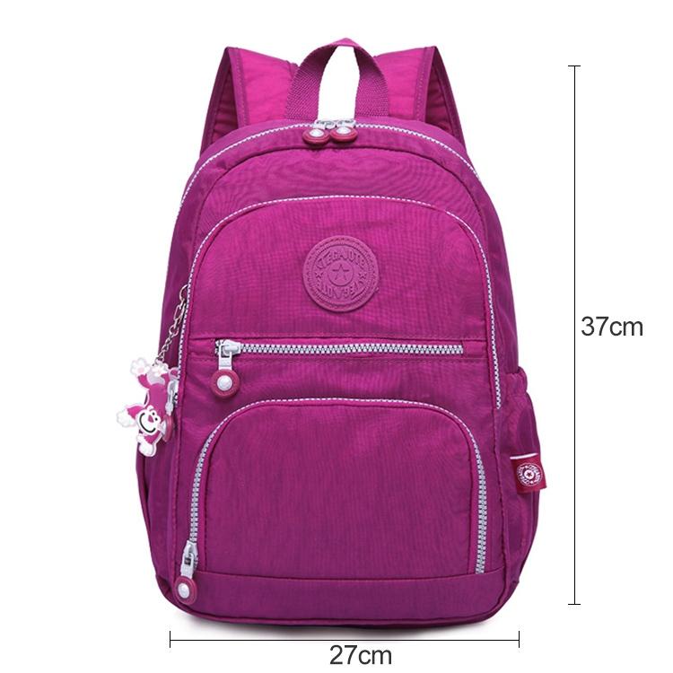 Versatile Teen Backpack for School & Travel - 27x13x37cm - Coffee 3