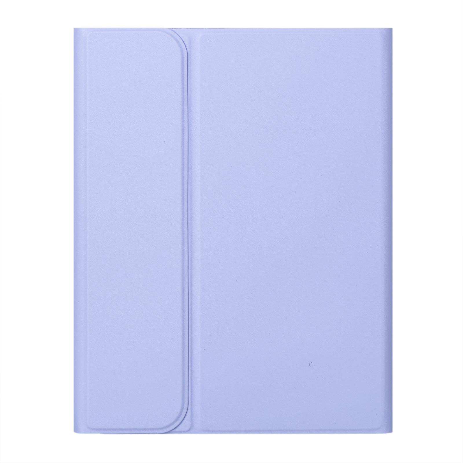 2022 Ipad 10.9 Touch Keyboard Leather Case With Pen Slot - Pink 7