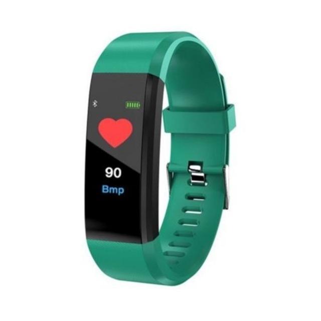 Smart Oled Fitness Tracker With Pedometer - Blue 14