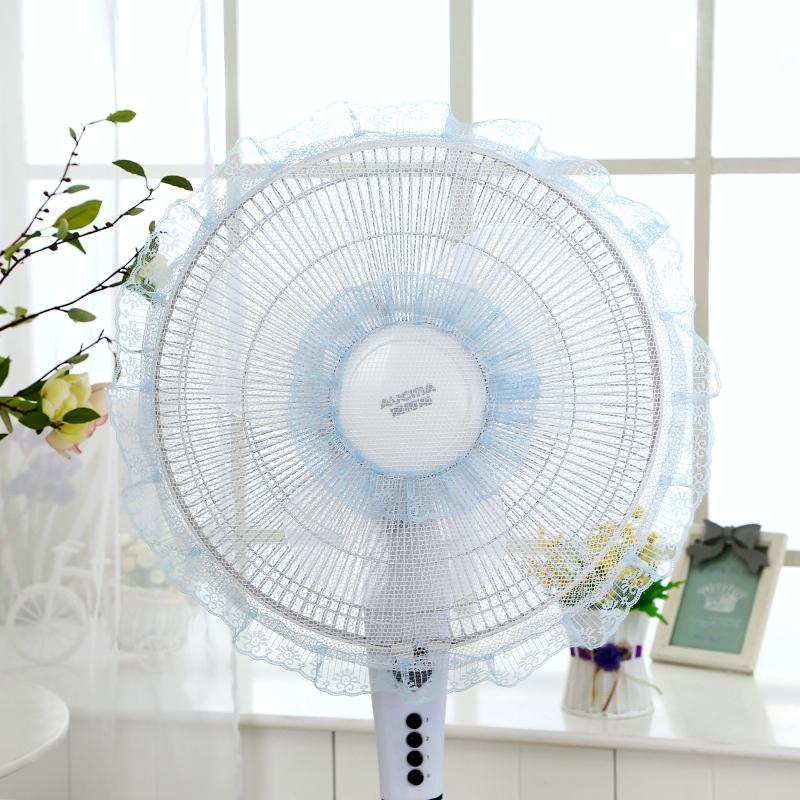 Electric Fan Safety Net Cover - Anti-pinch Dustproof - Blue