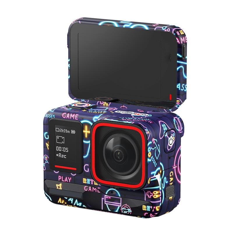 Sports Camera Accessories for Insta360 Ace Pro - Amagisn Body Sticker - Neon 15