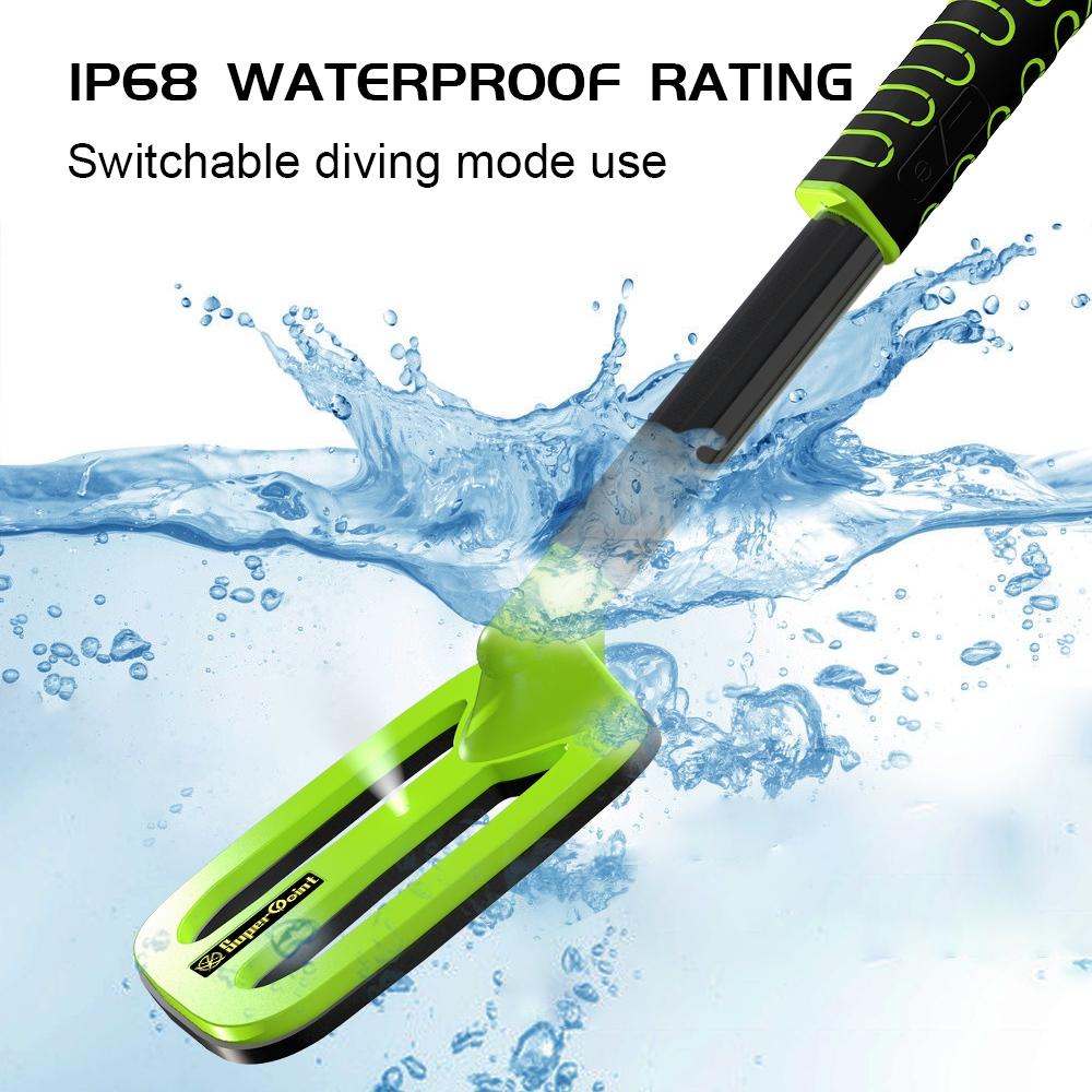 Waterproof Handheld Metal Detector for Underwater Treasure Hunting - Ip750 Orange 5