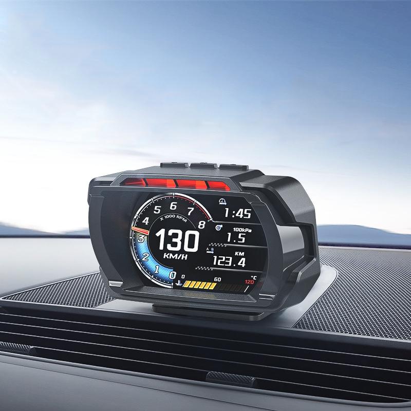 Car Obd Hud Lcd Speedometer Clear Display - Spanish Version 3