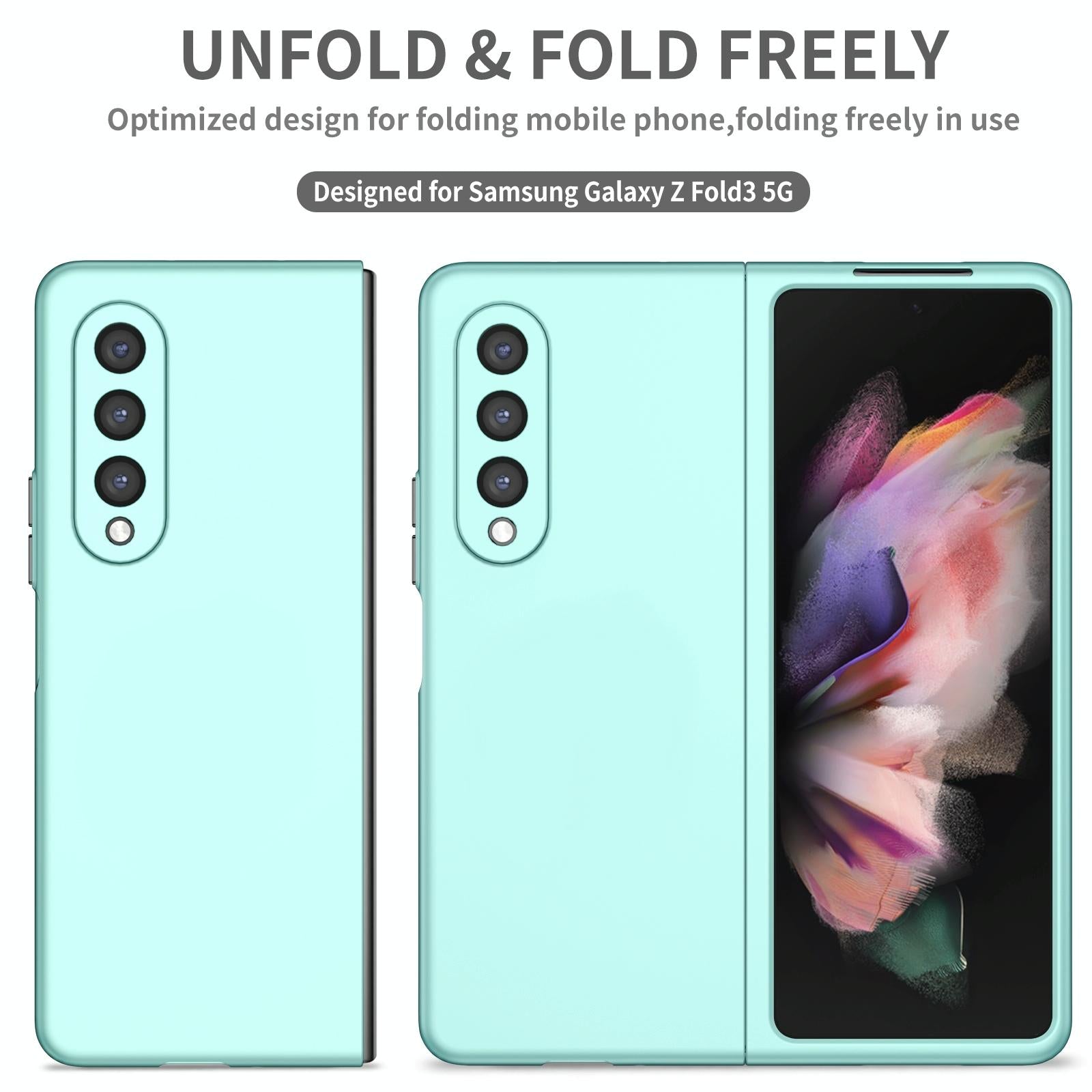 For Samsung Galaxy z Fold4 5G Foldable Armor Phone Case - Compact and Durable - Dark Green 5