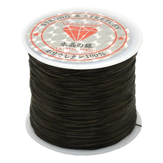 2 Pack 50M 0.5Mm Elastic Cord For Jewelry Making - White 3