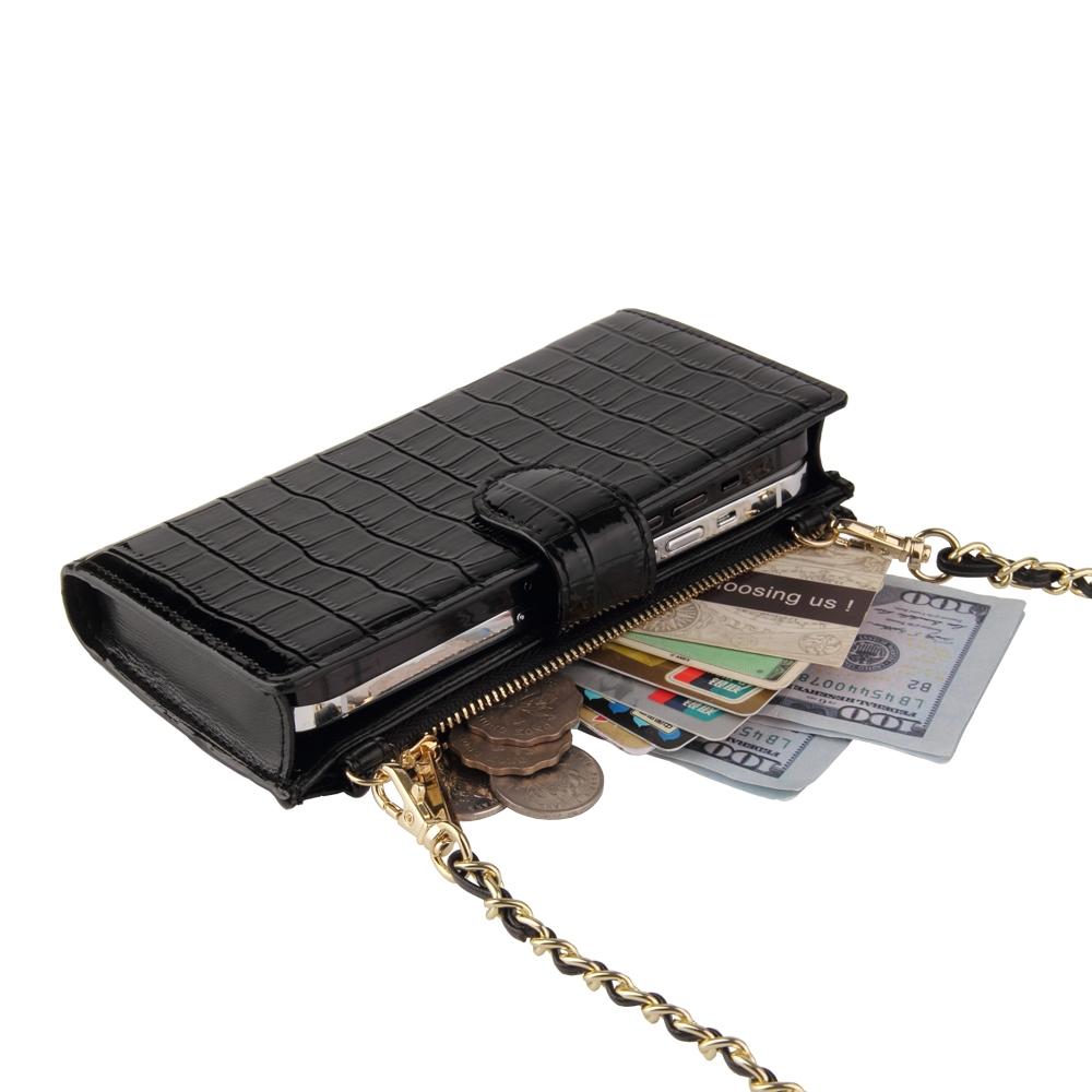 Convertible Crossbody Phone Purse With Chain - Royal Blue 4