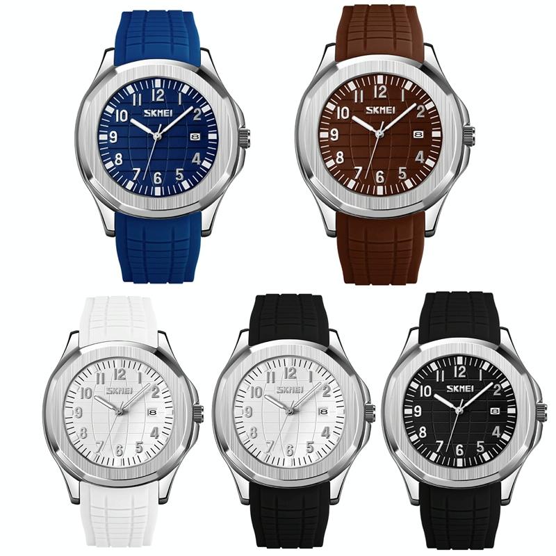 Waterproof Men Multifunctional Outdoor Watch - Black Belt Black Noodles 3