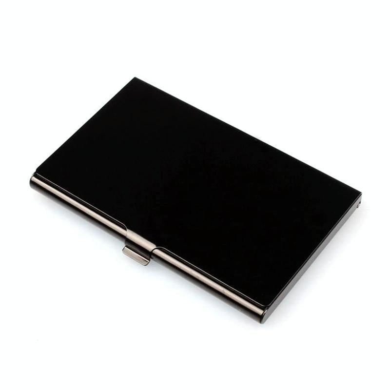 Business Id Credit Card Holder Wallet Black 3
