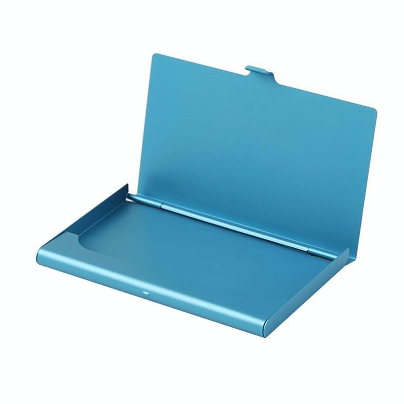 Business Id Credit Card Holder Wallet Black 4