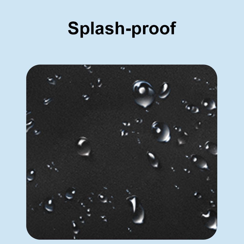 Large Splash Proof Backpack For Outings & School - Black 7