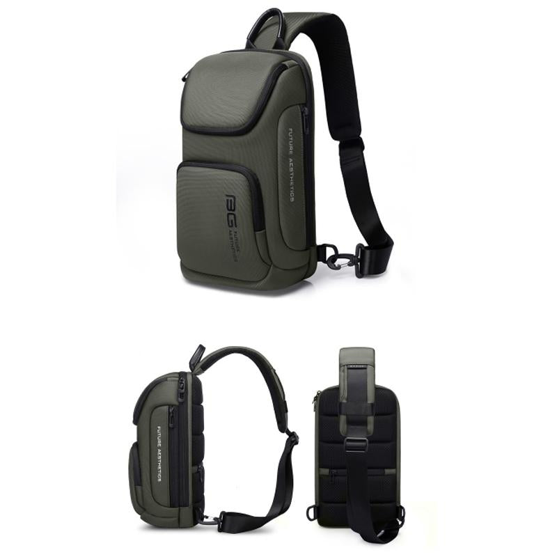 Lightweight Men Crossbody Bag For Business Essentials - Grey 14