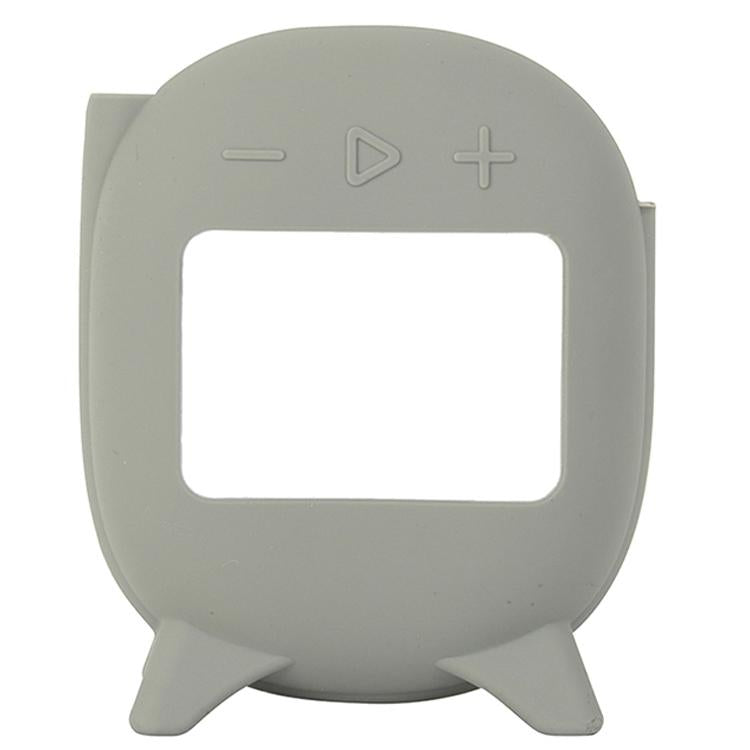 Army Green Silicone Case for Jbl Clip 4 Bluetooth Speaker - Silver Gray