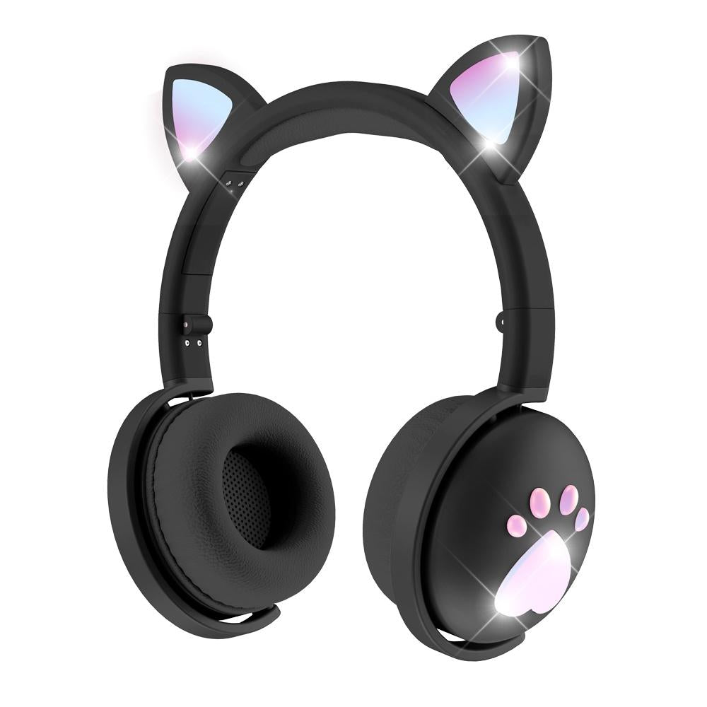 7.1 Surround Sound Cat Ear Gaming Headset With Mic - Red 11