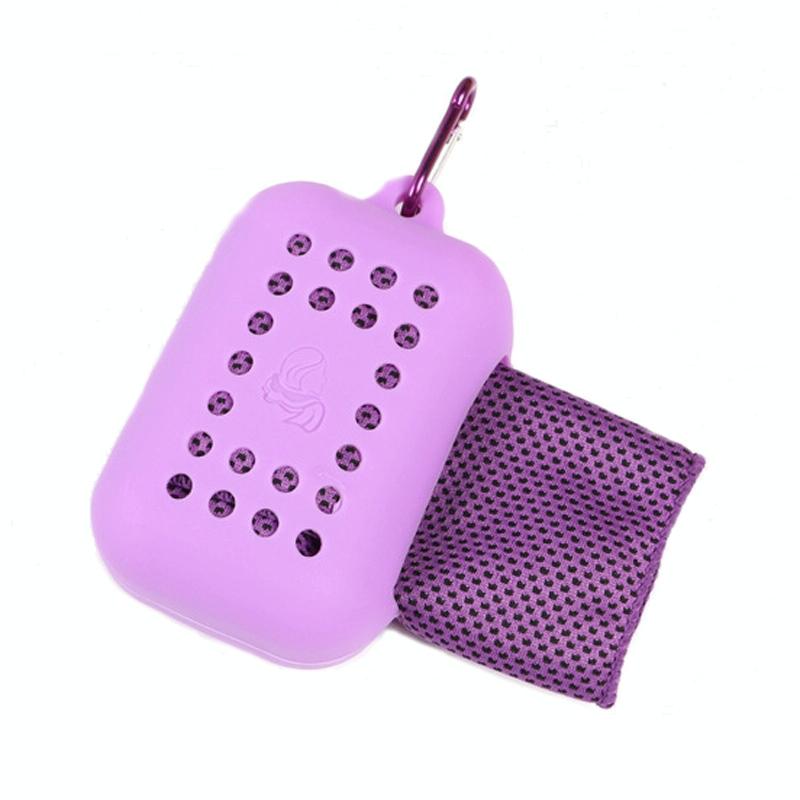 Chill Towel For Summer Workouts - Purple