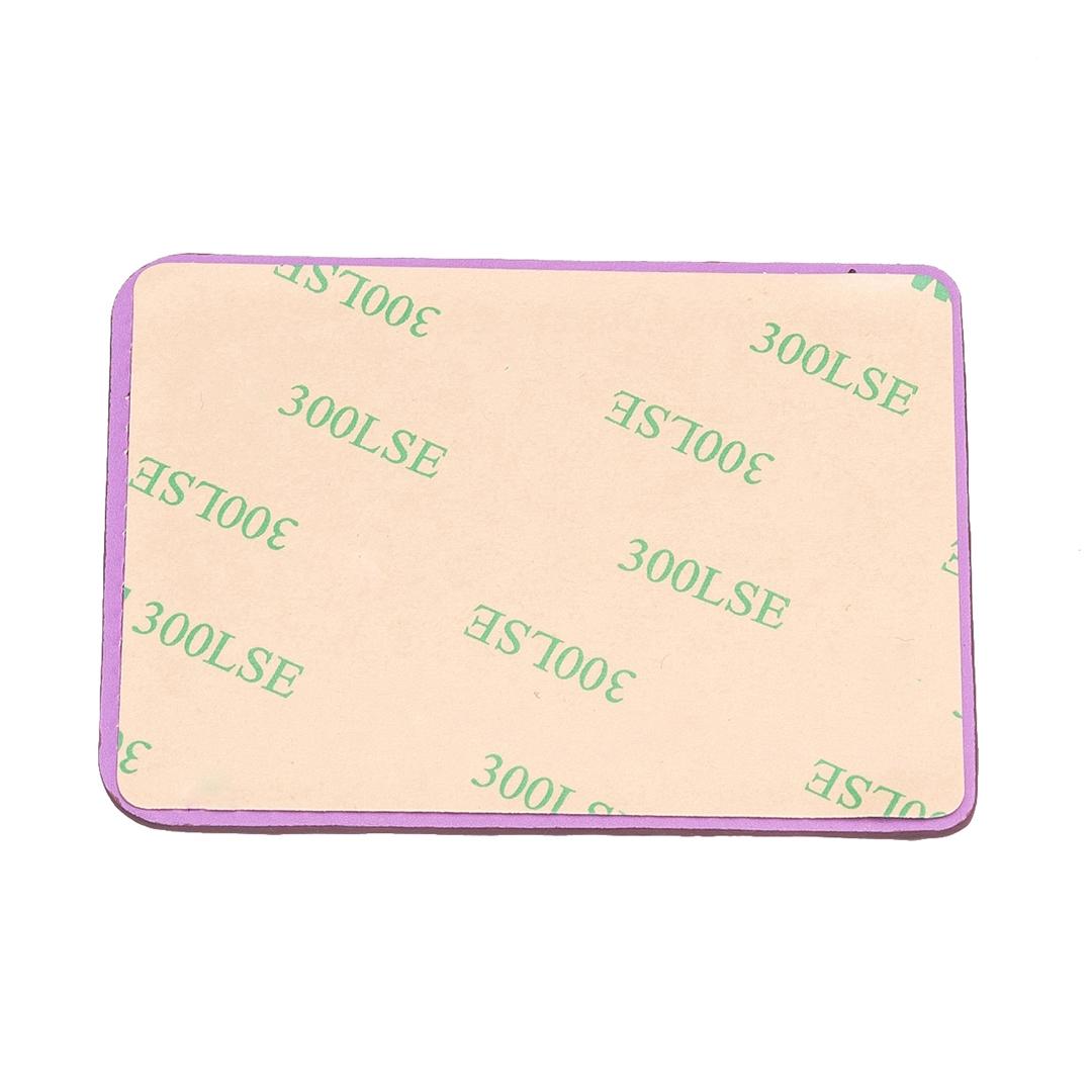 Diamond Lattice Card Bag Sticker For Mobile Phones - Blue 10