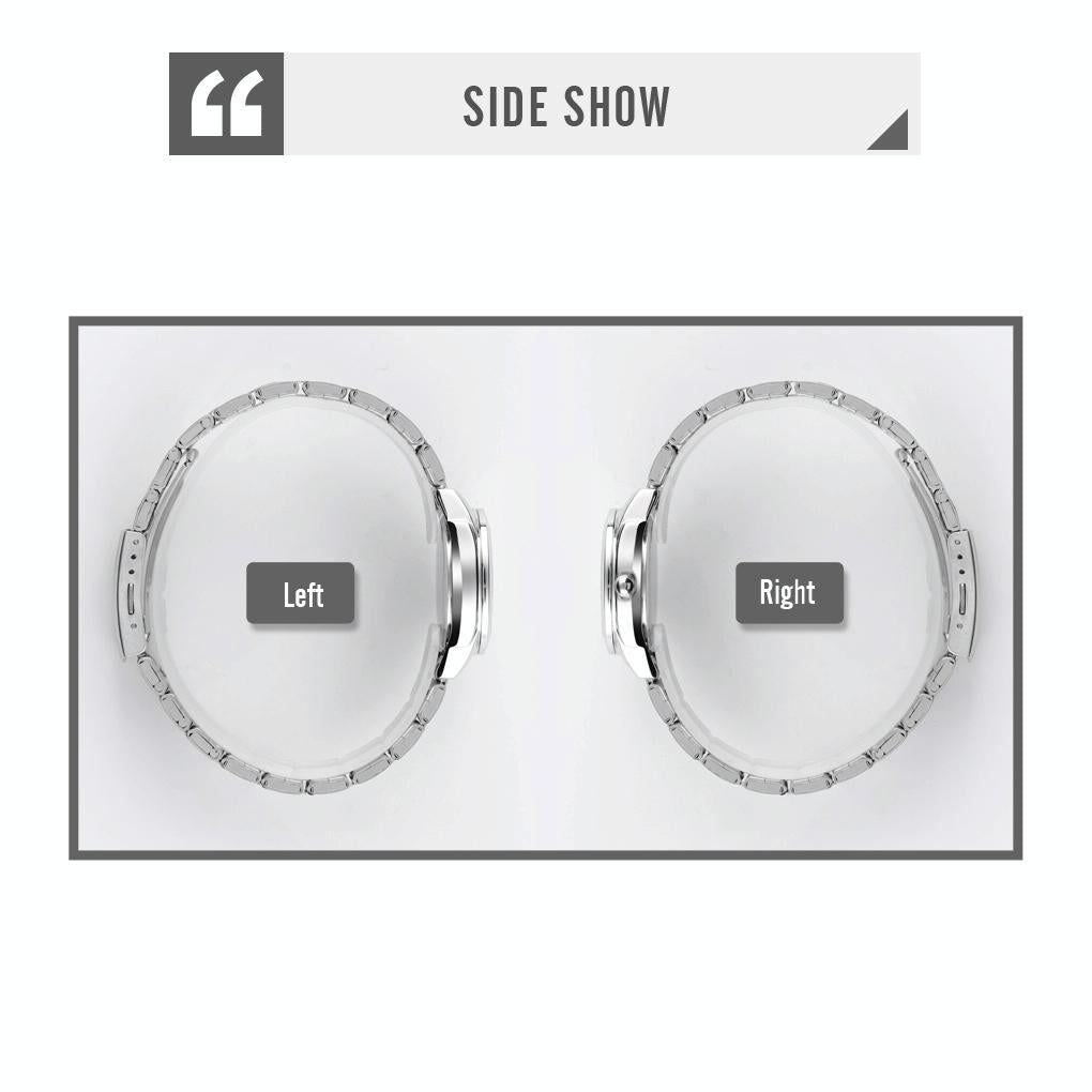 Waterproof Quartz Women Watch with Rhinestone Steel Strap - Delicate and Creative - White 13