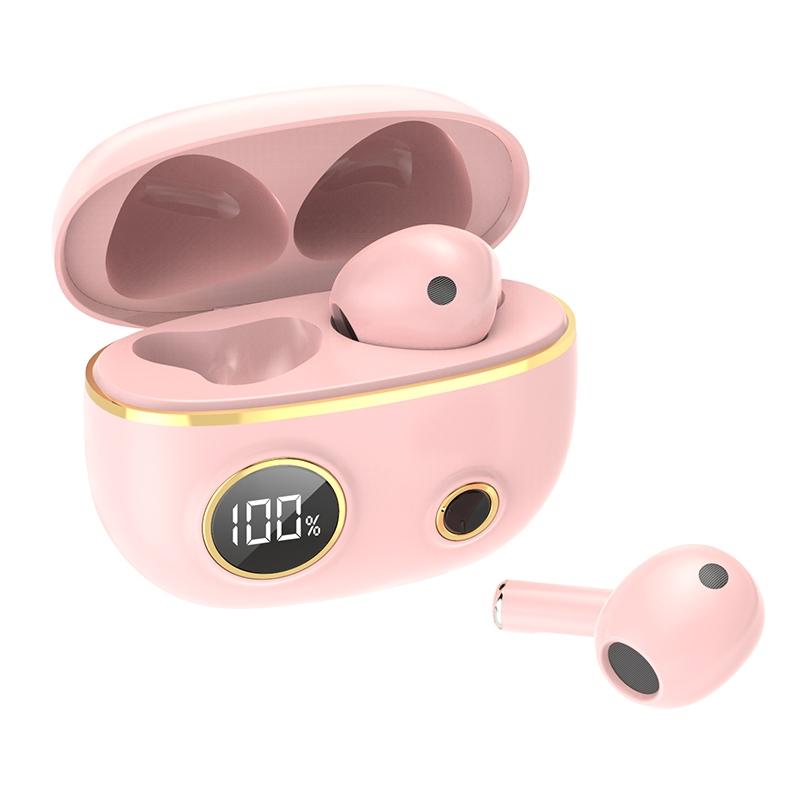 Waterproof 9d Stereo Bluetooth Earphones with Charging Case - Red 3