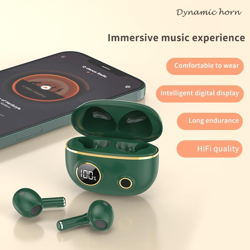 Waterproof 9d Stereo Bluetooth Earphones with Charging Case - Red 5